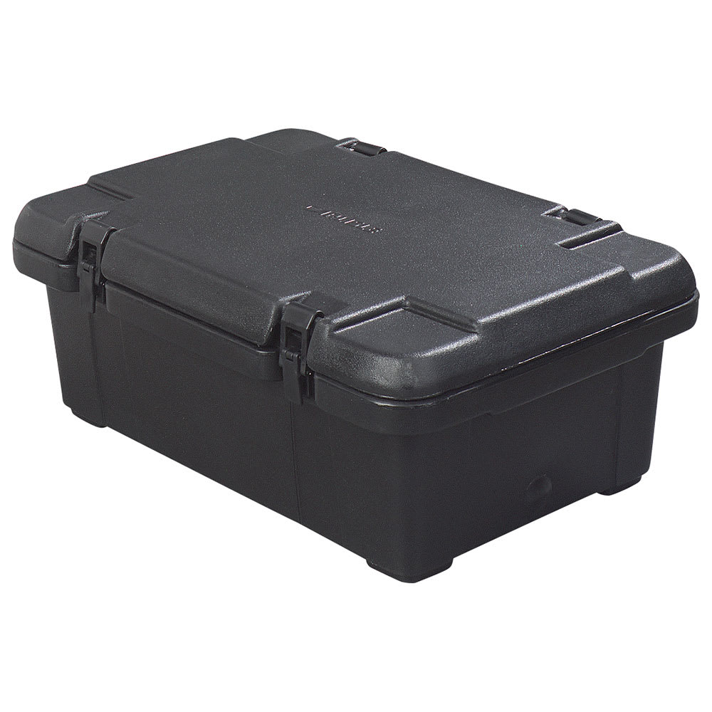 028-PC160NBK Cateraide™ Insulated Food Carrier - 18 qt w/ (1) Pan Capacity, Black