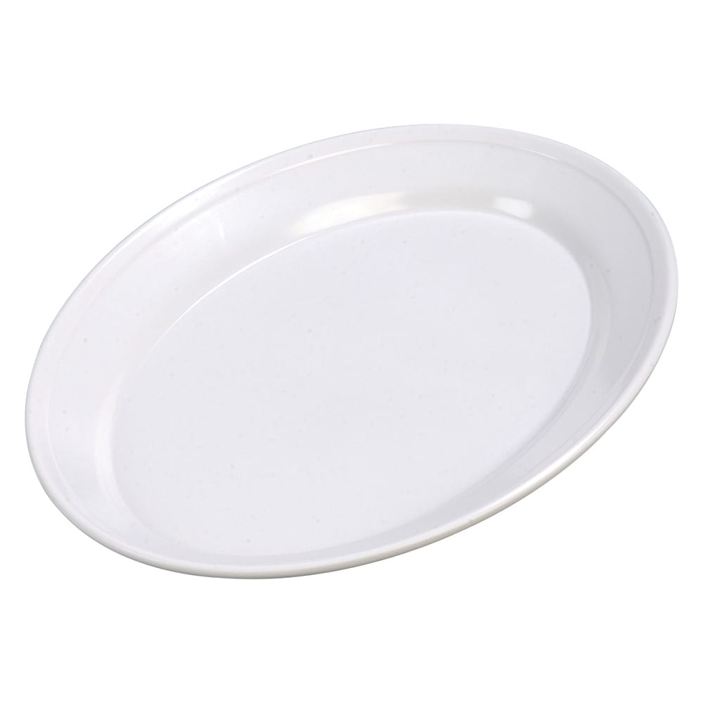 028-ARR12002 12" x 8-1/2" Oval Platter - Melamine, White