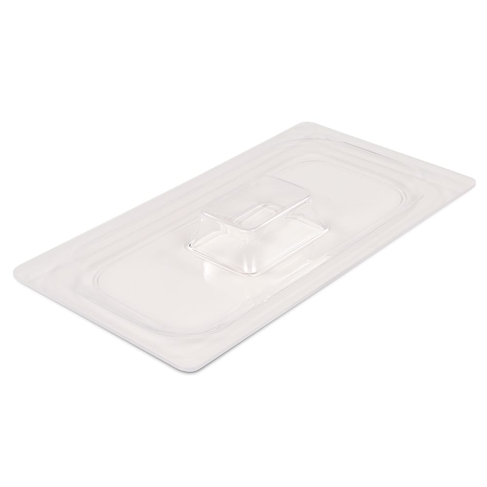 028-CM1127 Third-Size Lid for Standard Pan, Mold-In Handle, Clear Acrylic