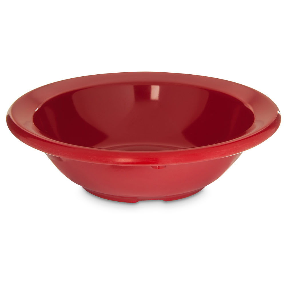 028-KL80505 4 3/4 oz Round Melamine Fruit Bowl, Red