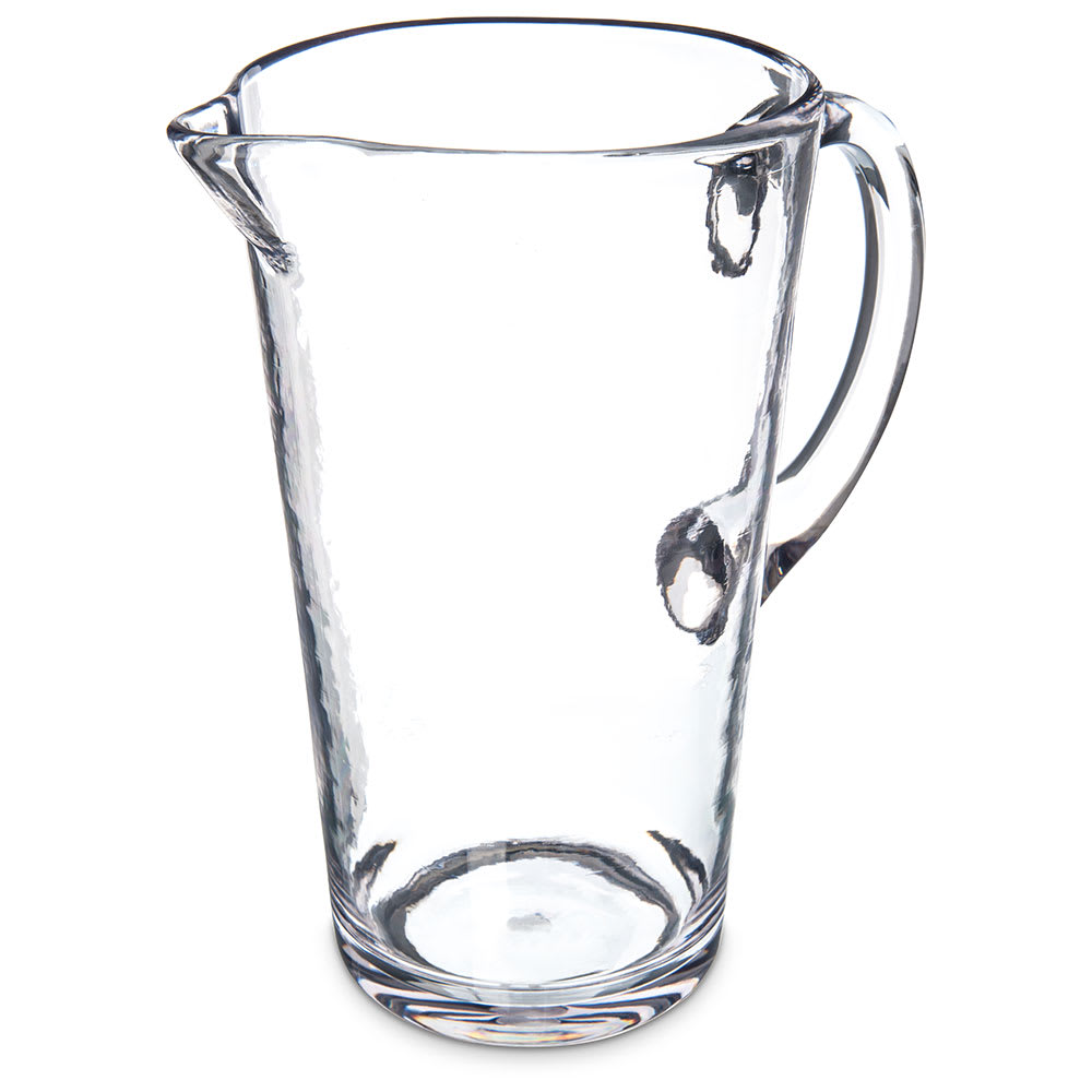 028-MIN544307 74 oz Plastic Pitcher, Clear