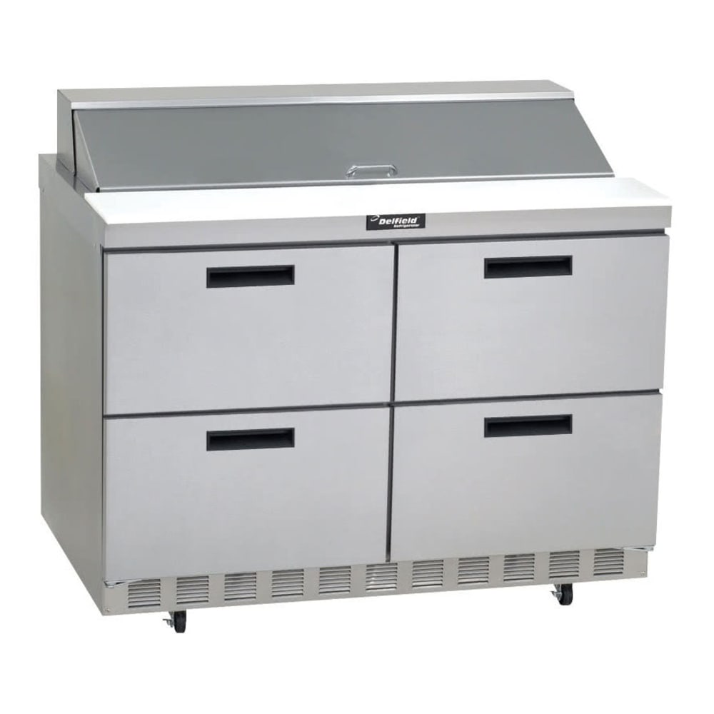 032-D4460N8 60" Sandwich/Salad Prep Table w/ Refrigerated Base, 115v