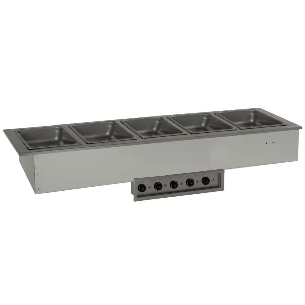 032-N8773DESP Drop-In Hot Food Well w/ (5) Full Size Pan Capacity, 208 230v/1ph
