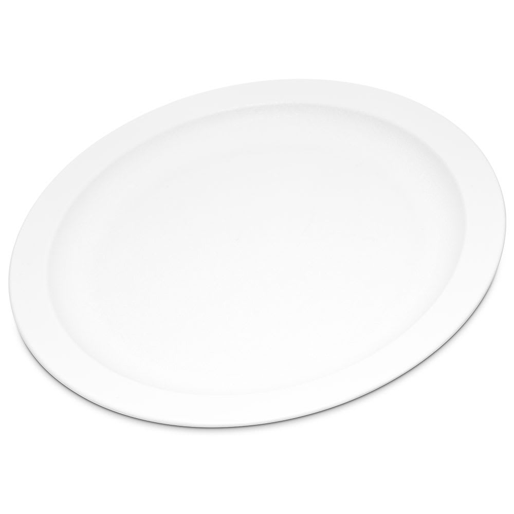 028-PCD20902 9" Round Plastic Dinner Plate, White