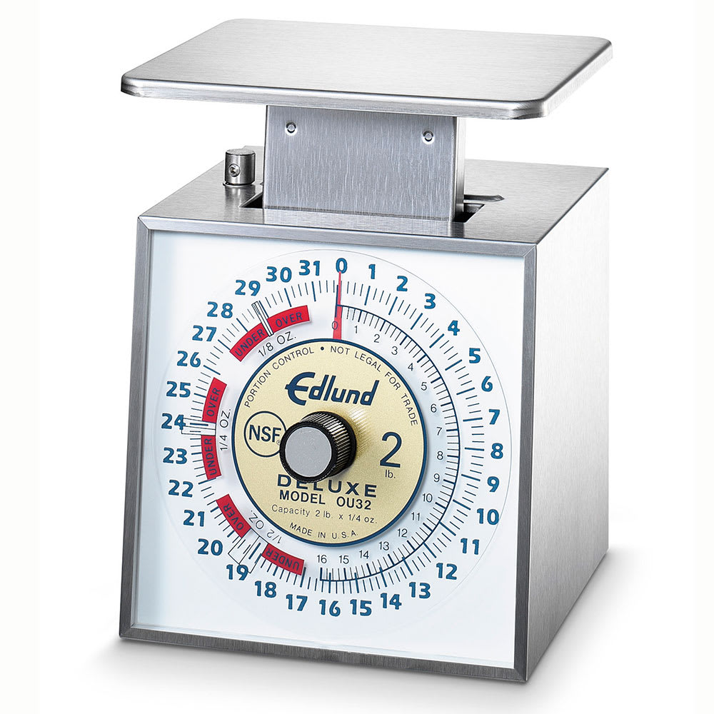 034-OU32P Scale, 32 oz x 1/8, 1/4, & 1/2, Fixed Platform