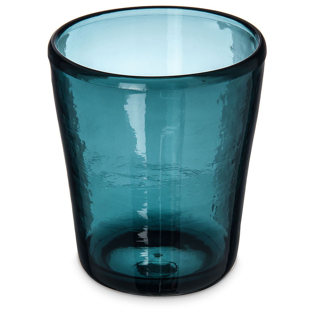 028-MIN544015 14 oz Double Old Fashioned Glass - Tritan Plastic, Teal