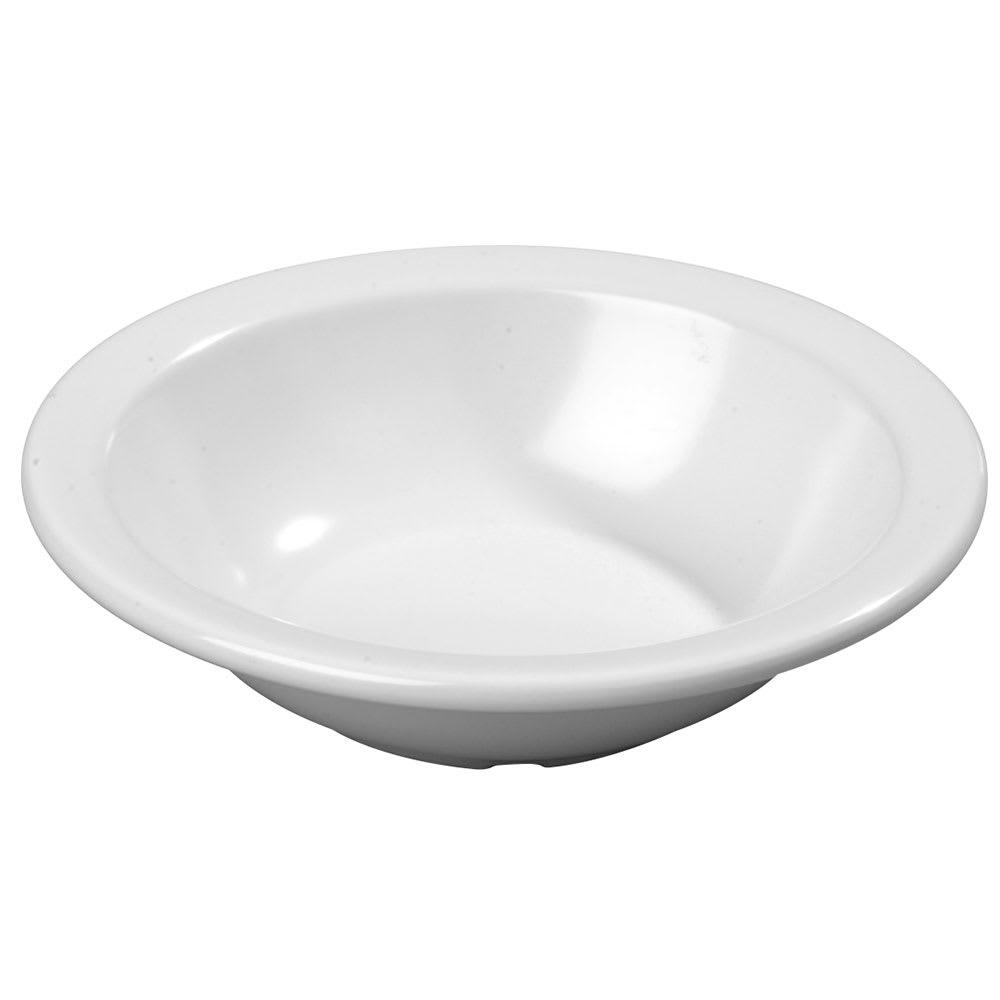028-KL12102 10 oz Round Melamine Grapefruit Bowl, White