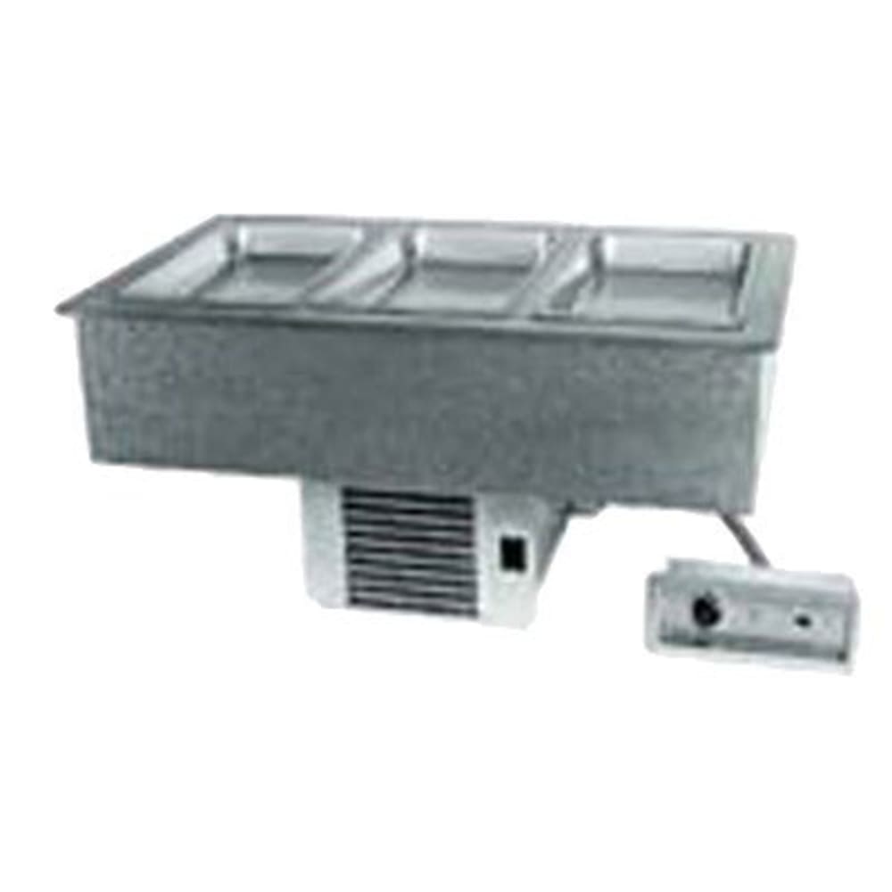 032-N8643 Drop-In Hot & Cold Food Well w/ (3) Full Size Pan Capacity, 120 240v/1ph