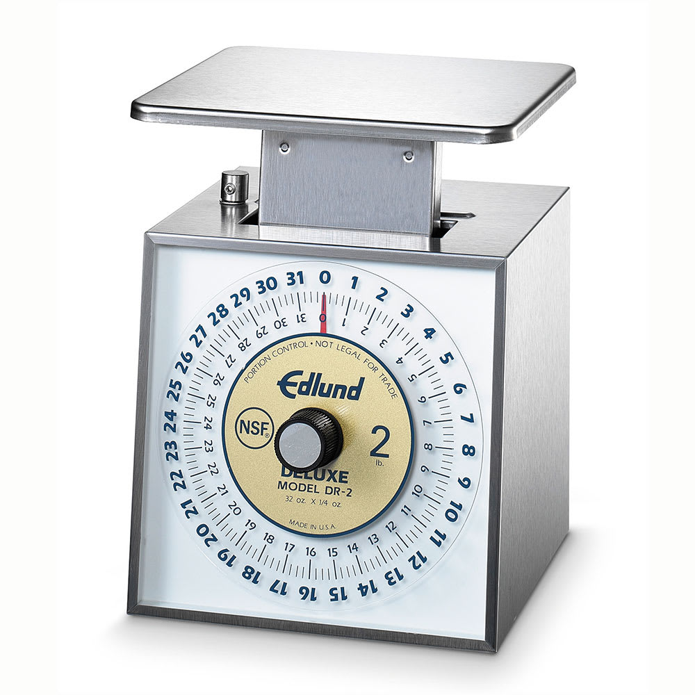 034-DR1 Deluxe Scale Portion, Dial Type, 16 oz x 1/8 oz, Air Dashpot