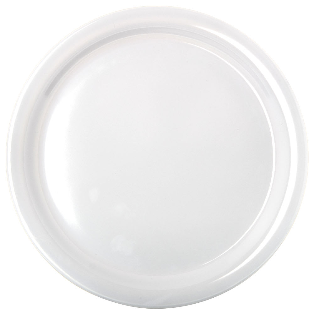 028-KL20002 9" Round Melamine Dinner Plate, White