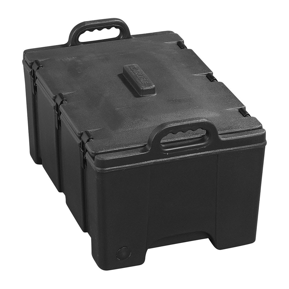 028-PC180NBK Cateraide™ Insulated Food Carrier - 24 qt w/ (1) Pan Capacity, Black