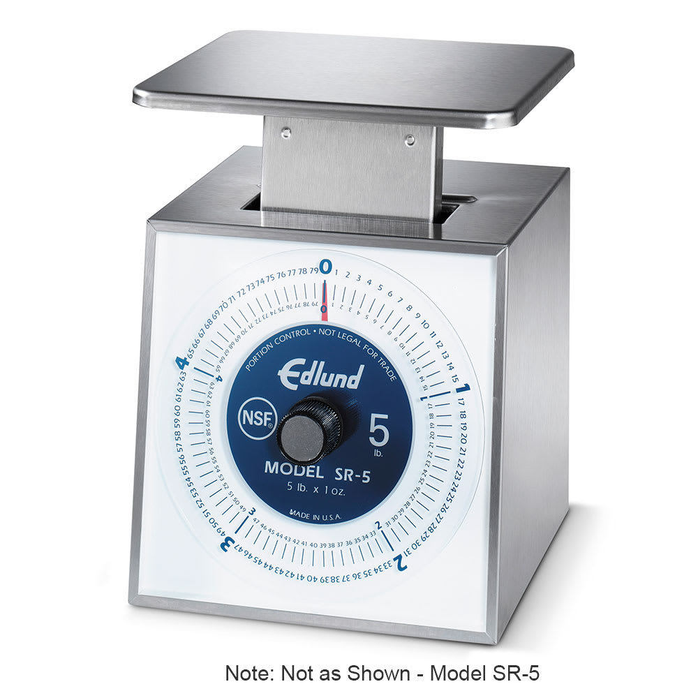 034-SR5OP Top Loading Oversized Platform Scale, 5 lbs x 1 oz Rotating Dial