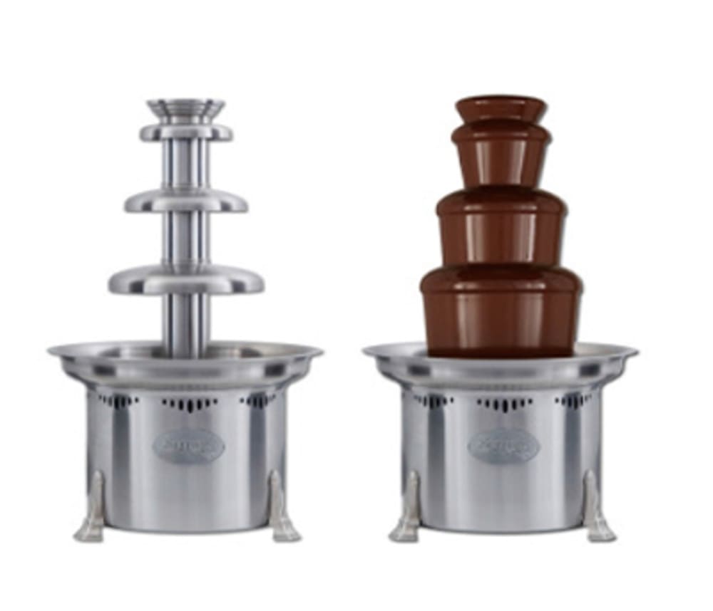 Sephra CF27R2 27" 3 Tier Aztec Chocolate Fountain w/ 10 lb Capacity