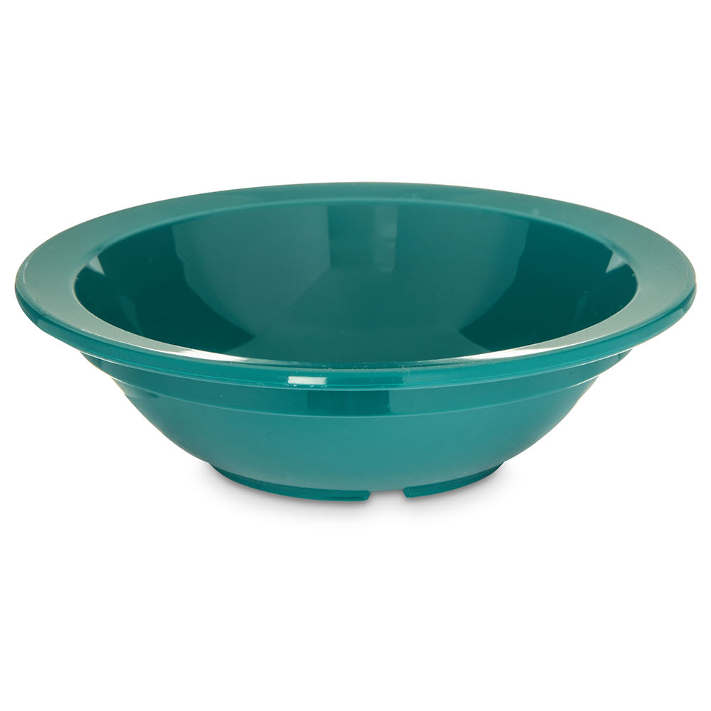 028-PCD30515 5 oz Round Plastic Fruit Bowl, Teal