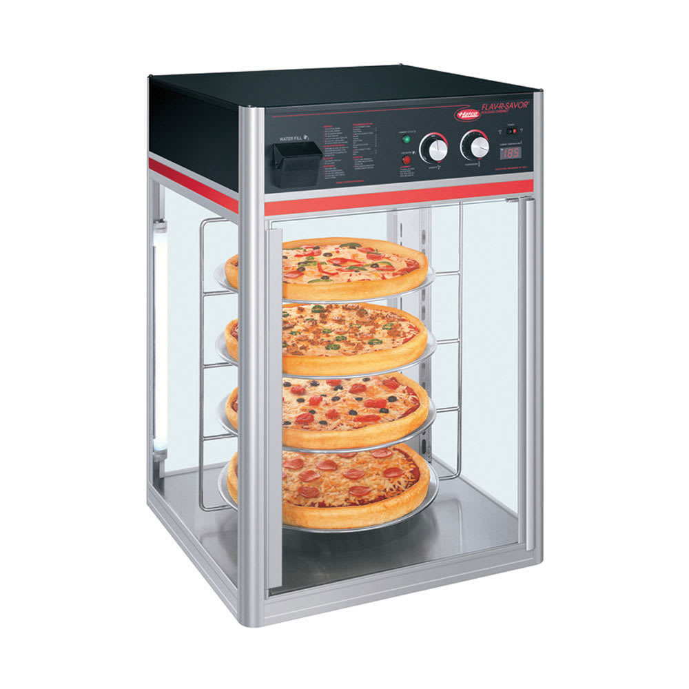 042-FSDT1 22.42" Countertop Holding & Display Case w/ Rotating Rack - (1) Door, 120v