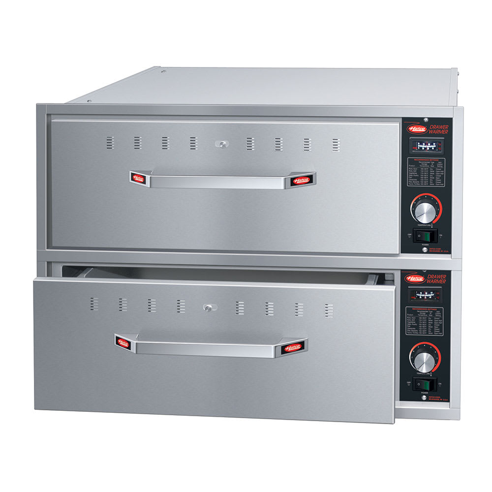 042-HDW2BN208 19.67"W Built In Warming Drawer w/ (2) 13" Compartments, 208v/1ph