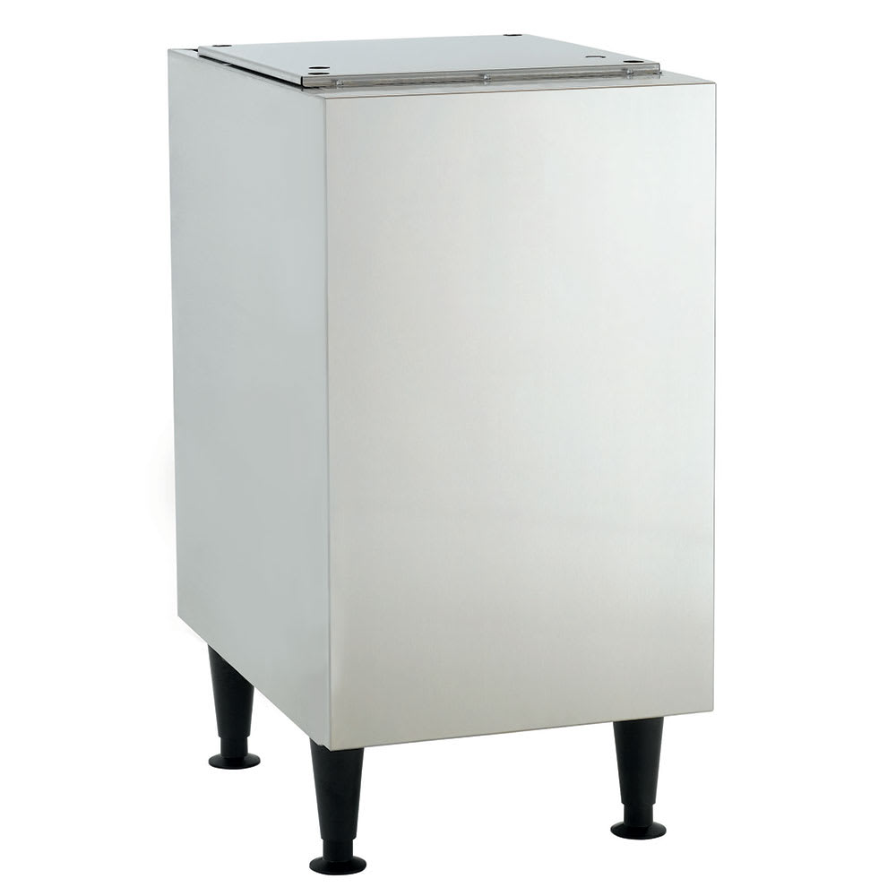044-HST16BA 16 1/2" x 23 3/4" Stationary Equipment Stand for HID312 Ice Maker Dispenser...
