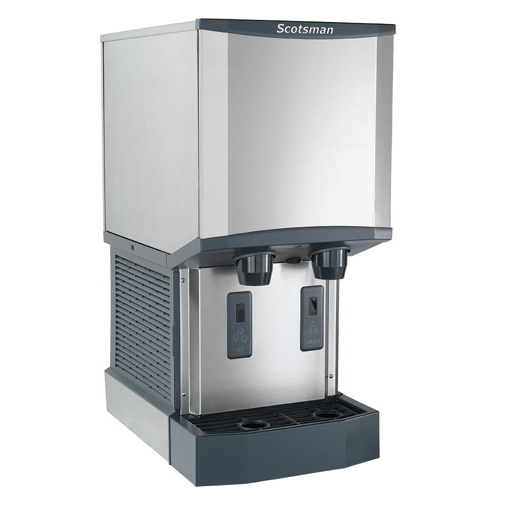 Scotsman HID312A-1, 260 lb Air Cooled Countertop Nugget Ice & Water Dispenser, 12 lb Storage