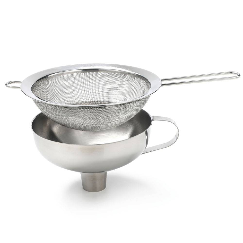 iSi 271401 Funnel w/ Sieve Insert, Stainless