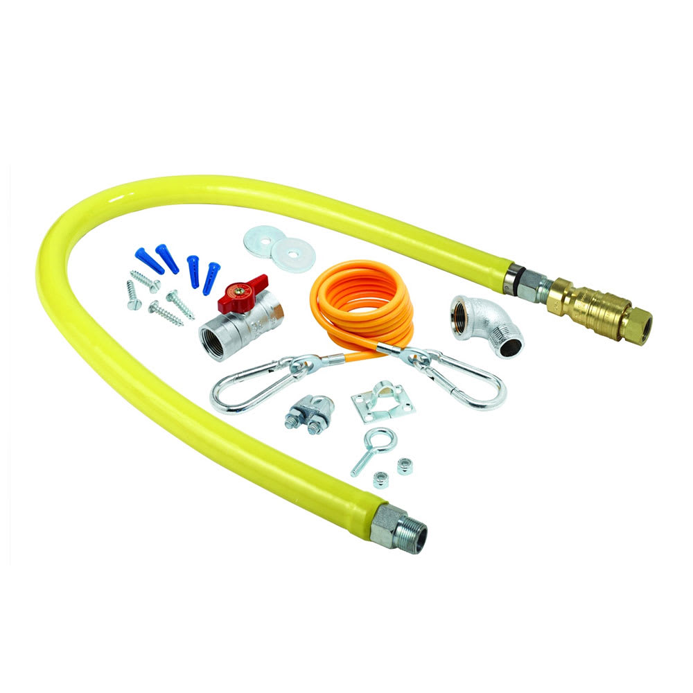 064-HG4D24K 24" Gas Connector Kit w/ 3/4" Male/Male Couplings