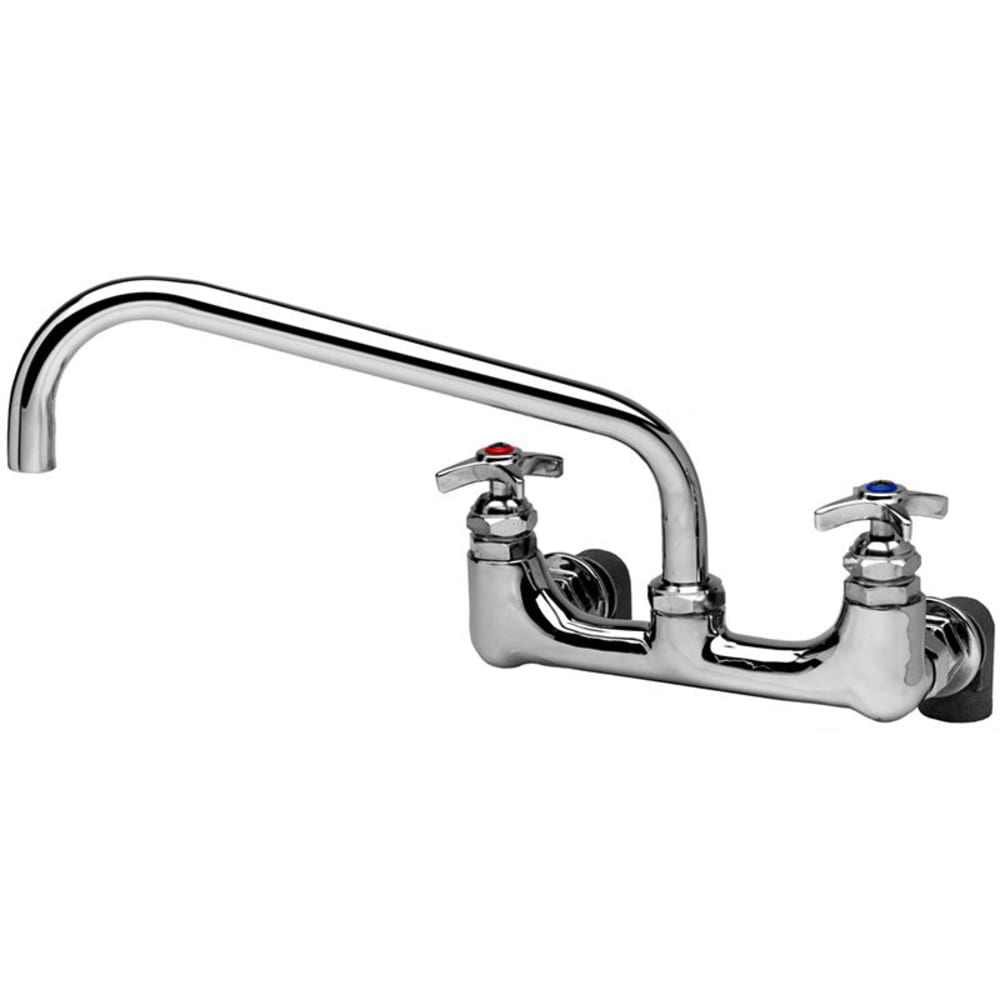 T&S B-0290 Splash Mount Pot Filler Sink Faucet w/ 12" Swing Nozzle
