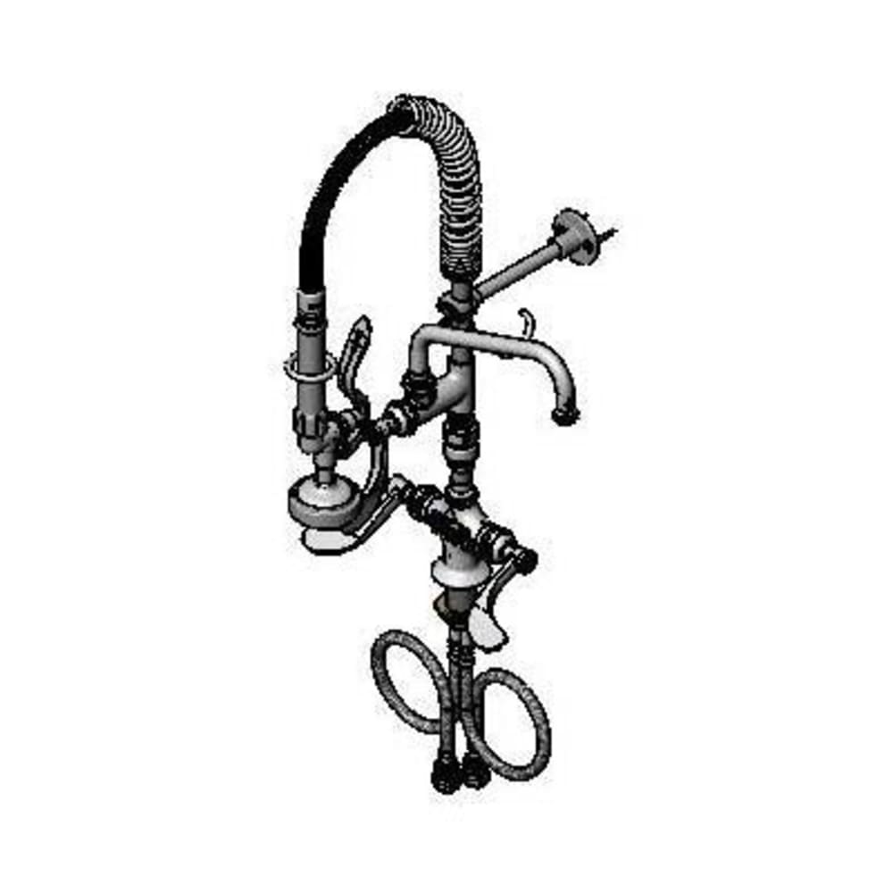 064-MPZ2DWV08 23 13/16"H Deck Mount Pre Rinse Faucet - 1.15 GPM, Base with Nozzle