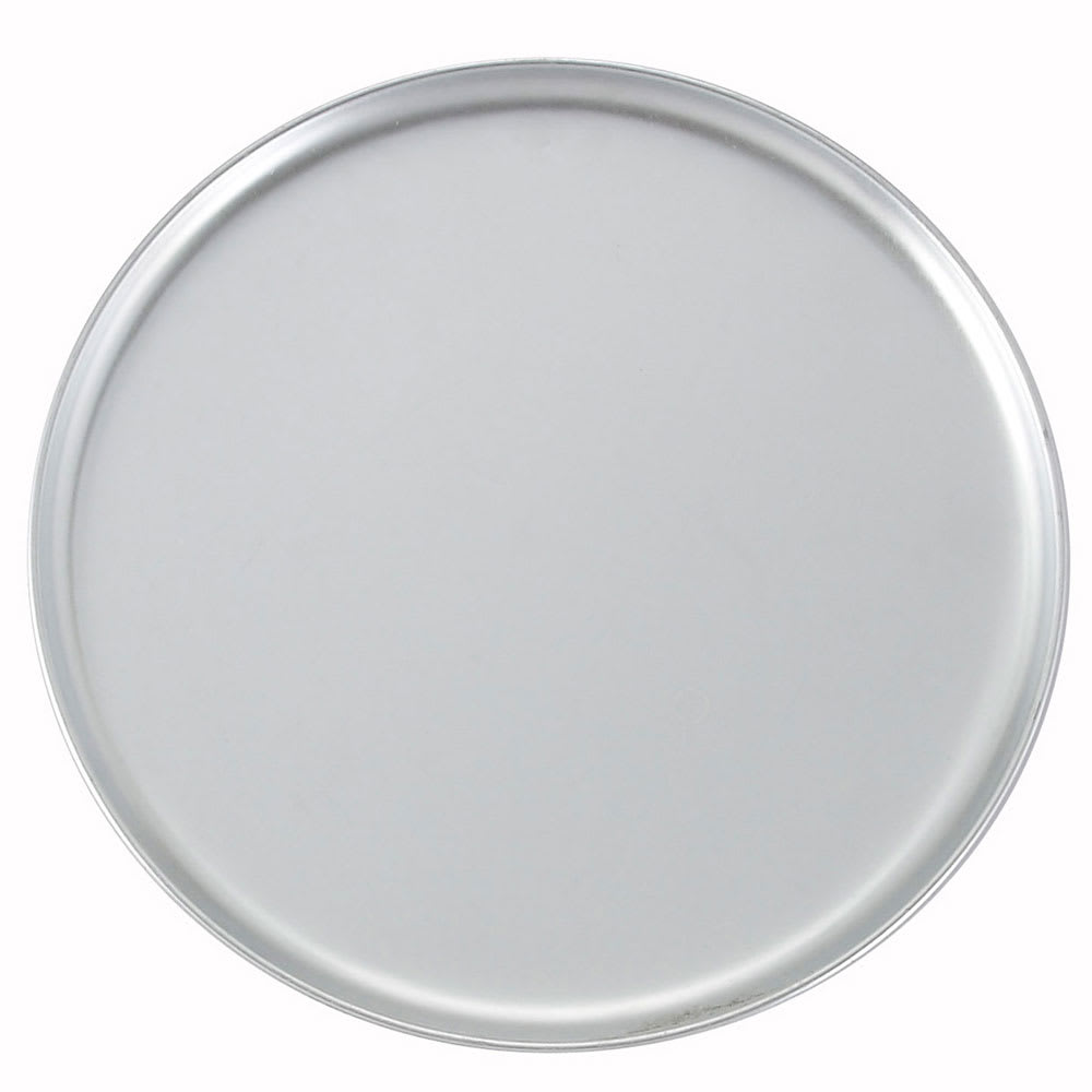 080-APZC9 9" Round Coupe Pizza Pan, Aluminum