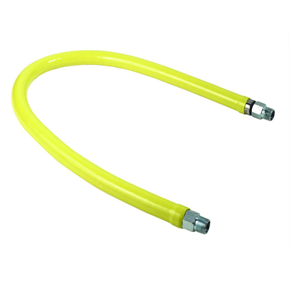 064-HG2E48 48" Gas Connector Hose w/ 1" Male/Male Couplings