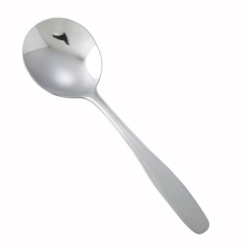 080-000804 6" Bouillon Spoon with 18/0 Stainless Grade, Manhattan Pattern