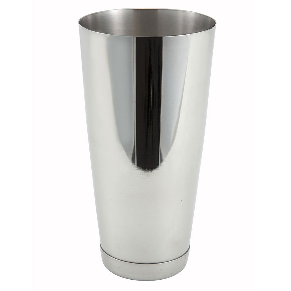 Winco BS-30 30 oz Stainless Bar Cocktail Shaker