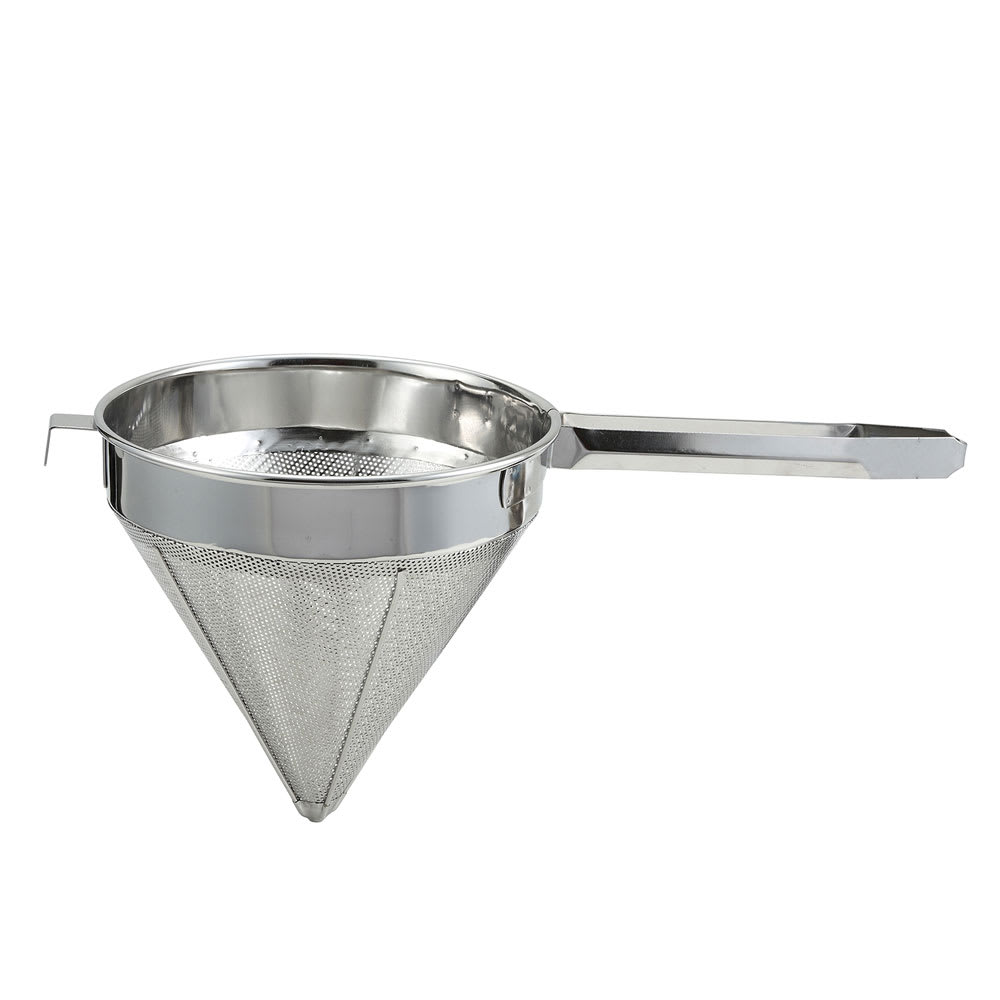 080-CCS8F 8" Fine China Cap Strainer, Stainless
