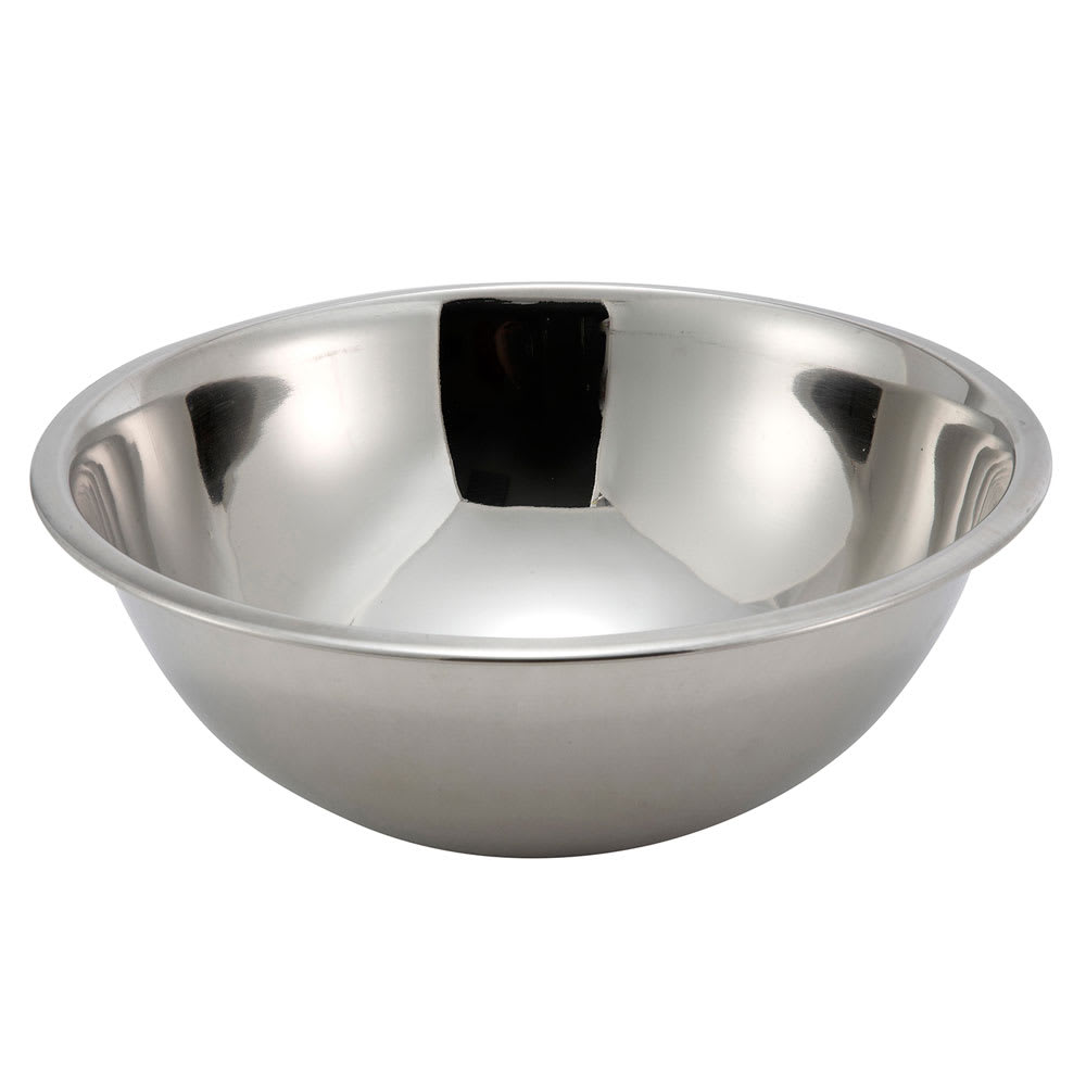  American Metalcraft 16 Stainless Steel Mixing Bowl - 13-Quart  Durable Metal Bowls for Mixing, Large Stainless Steel Bowl : Home & Kitchen