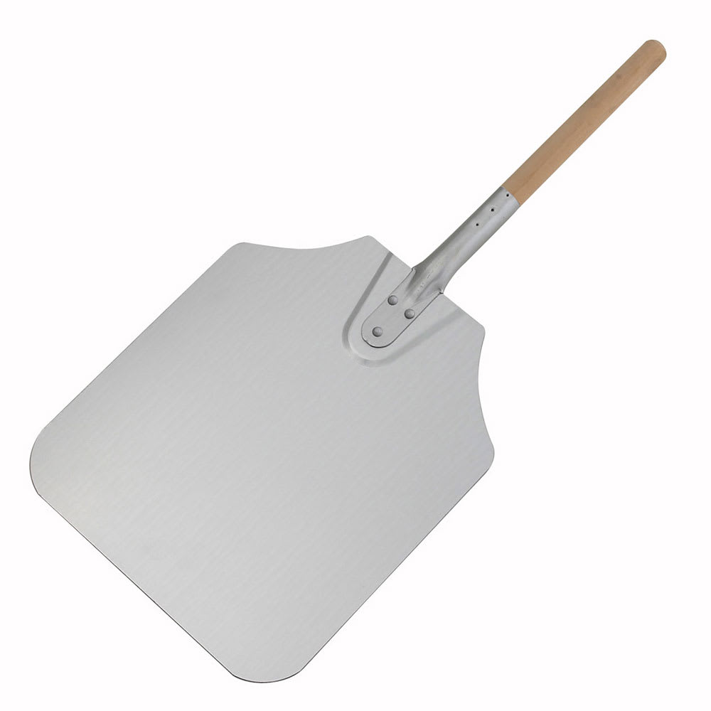 080-APP26 26" Pizza Peel w/ 14" x 12" Aluminum Blade, Wood Handle
