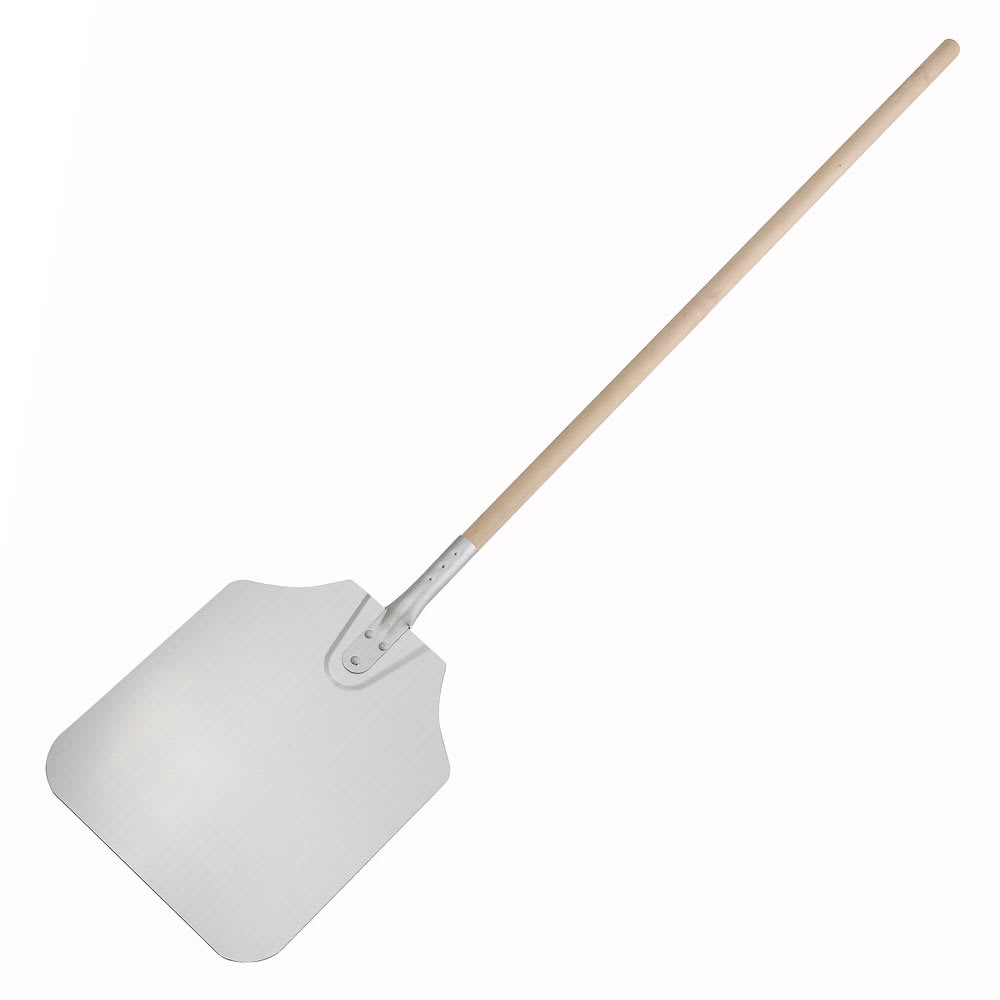 080-APP52 52" Pizza Peel w/ 14" x 12" Aluminum Blade, Wood Handle