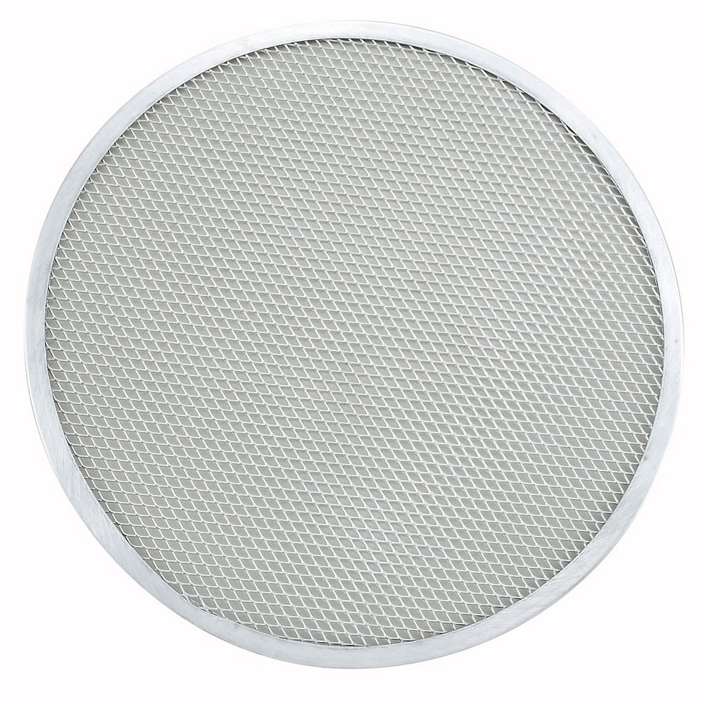 080-APZS15 15" Seamless Pizza Screen, Aluminum
