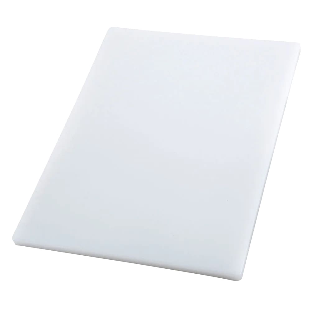 Thunder Group 24 x 18 x 1 1/8 White Polyethylene Cutting Board