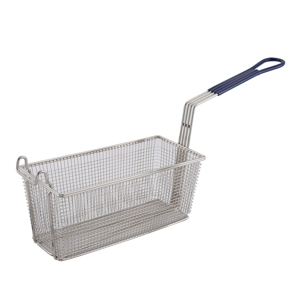 080-FB20 Fryer Basket w/ Coated Handle & Front Hook, 13 1/4" x 5 5/8" x 5 5/8"