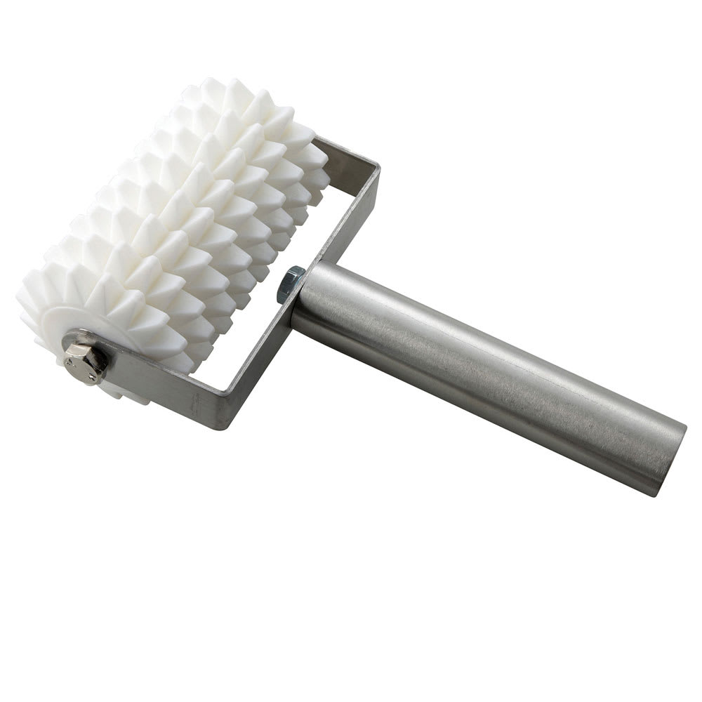 080-RD8 8 Wheel Dough Roller Docker w/ Stainless Handle