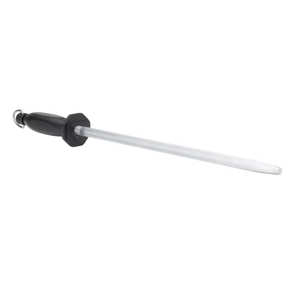 080-K34S 14" Round Premium Sharpening Steel w/ Ergonomic Polypropylene Handle