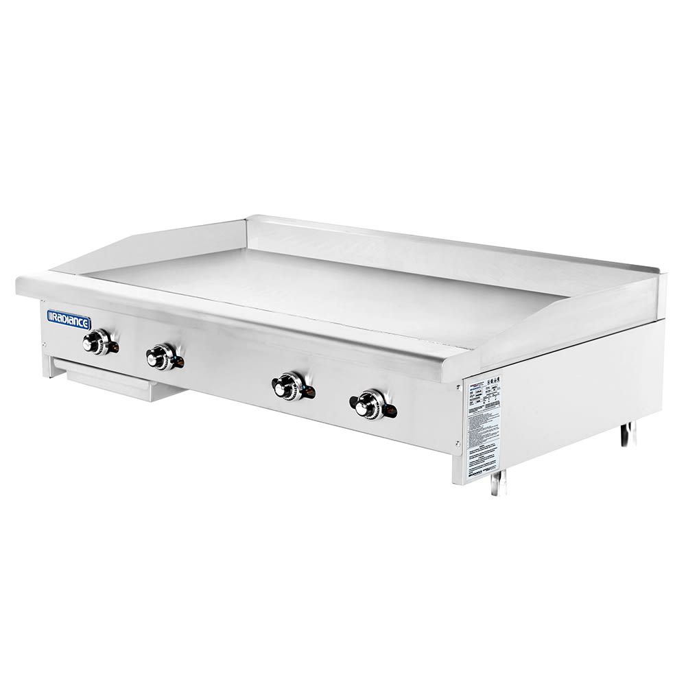 083-TATG48NG 48" Gas Griddle w/ Thermostatic Controls - 1" Steel Plate, Natural Gas