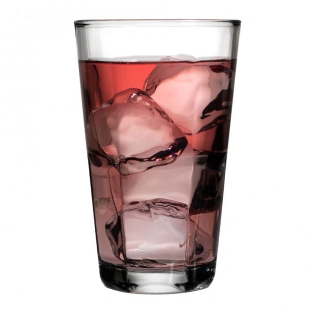 Anchor 90254 14 oz Clarisse™ Beverage Glass w/ Tempered Rim & Stackable
