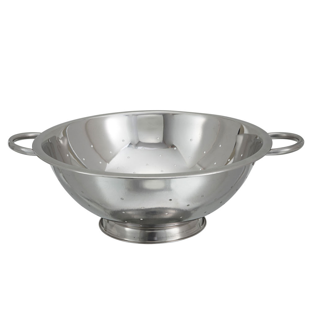080-COD8 8 qt Colander w/ 14" Bowl Diameter, Stainless