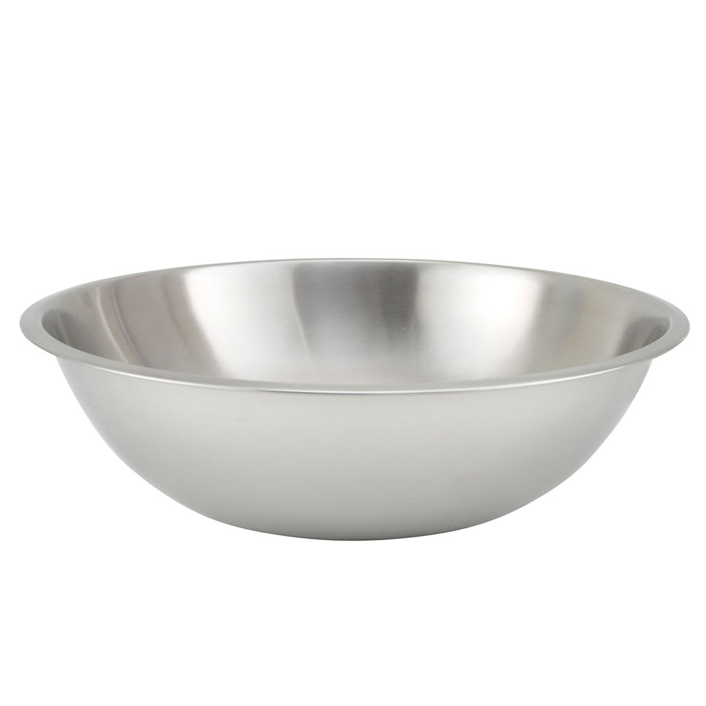 080-MXHV1600 16 qt Heavy Duty Mixing Bowl, 17 3/4 x 5 1/2", Stainless
