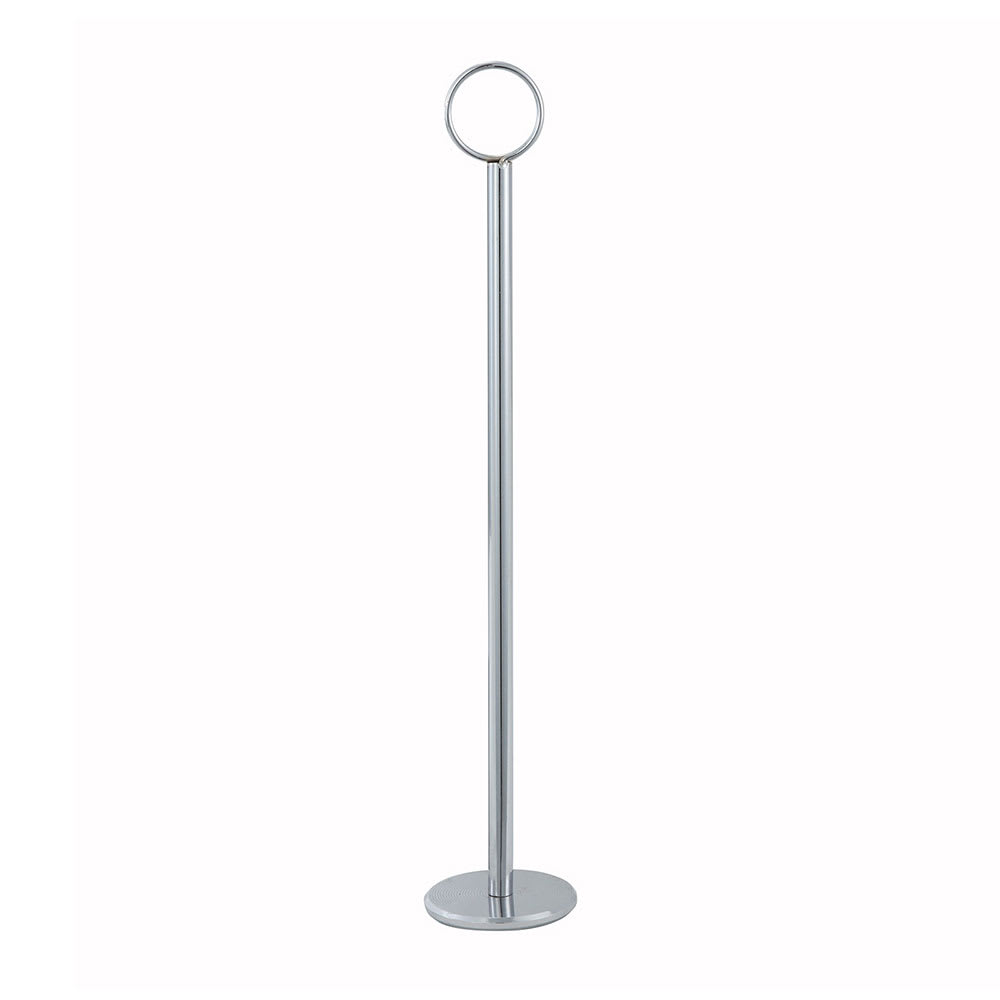 080-TBH12 12" Number Card Holder - Stainless