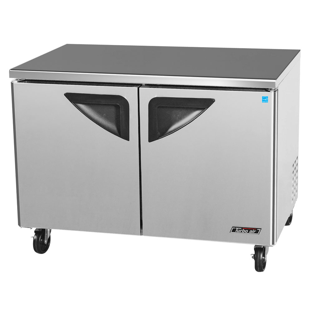 083-TUR48SD 12 cu ft Undercounter Refrigerator w/ (2) Sections & (2) Doors, 115v
