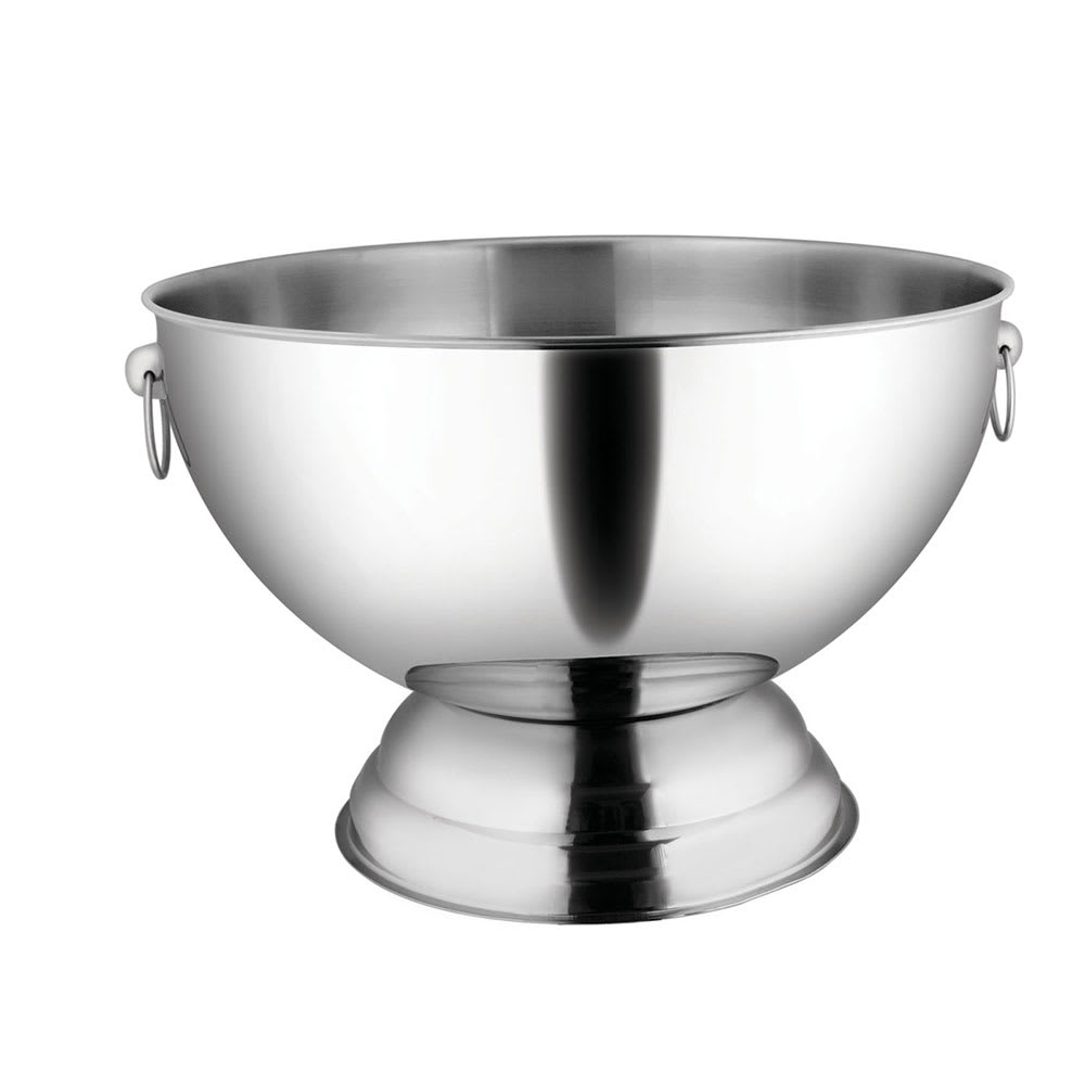080-SPB35 3 1/2 ga Round Punch Bowl, Stainless