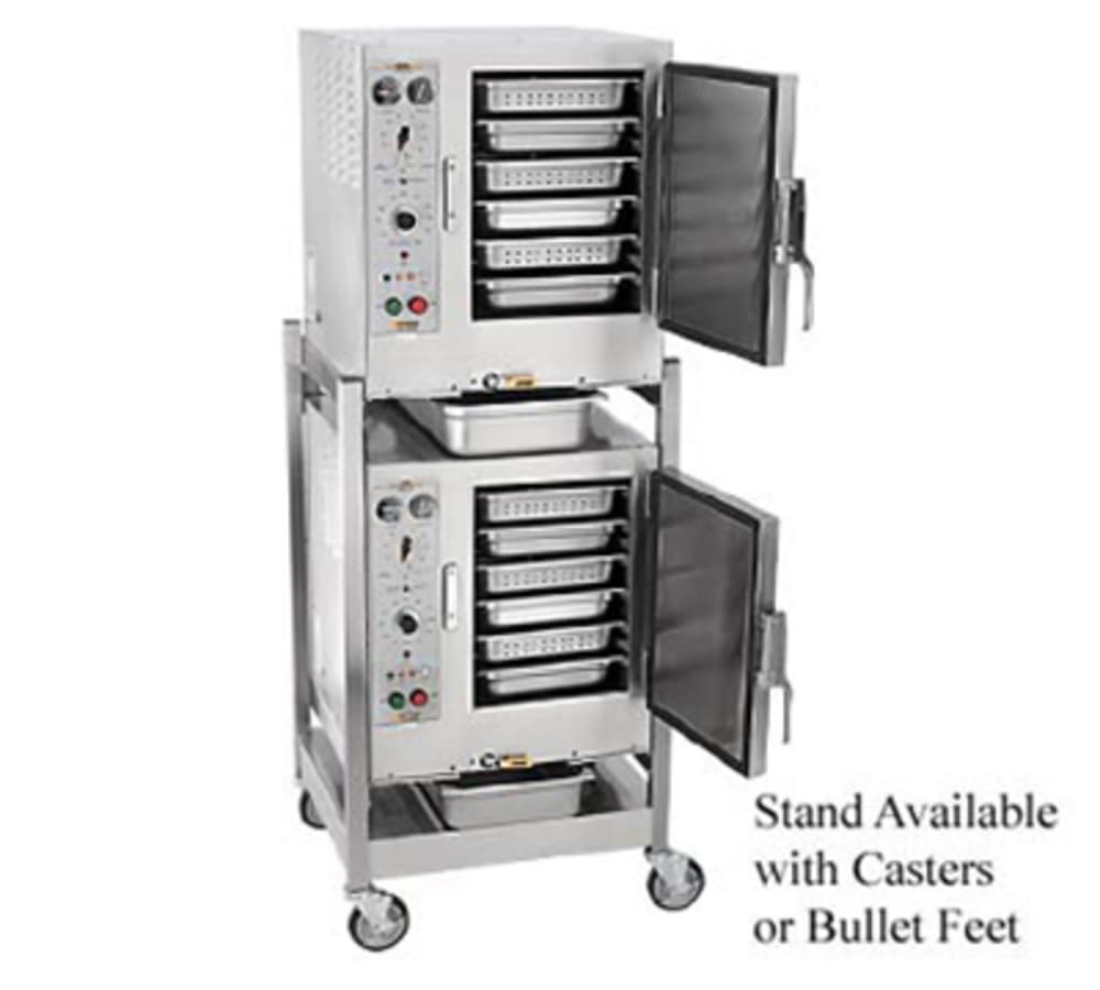 087-S62083D150DBL (12) Pan Covection Steamer - Stand, Holding Capability, 208v/3ph