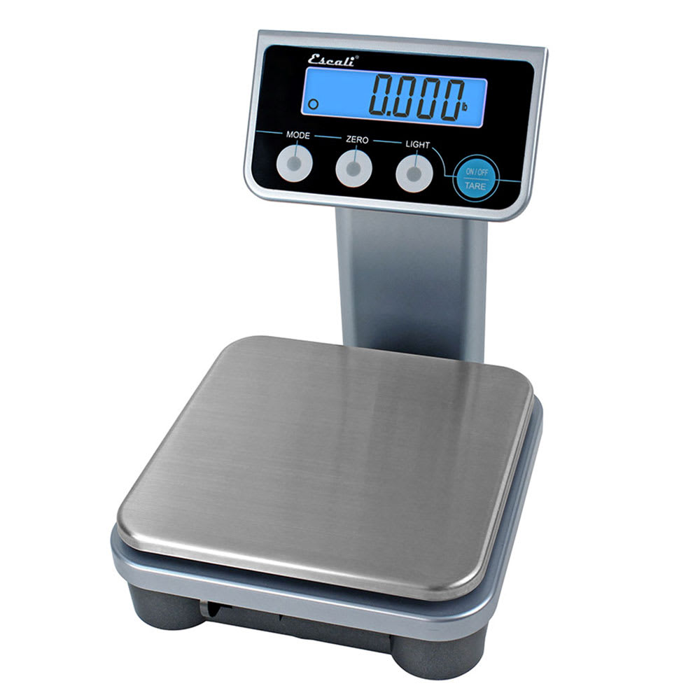 094-SCDGPCM13 Escali 13 lb Digital Portion Control Scale w/ Removable Platform - 9 1/2" x 6...