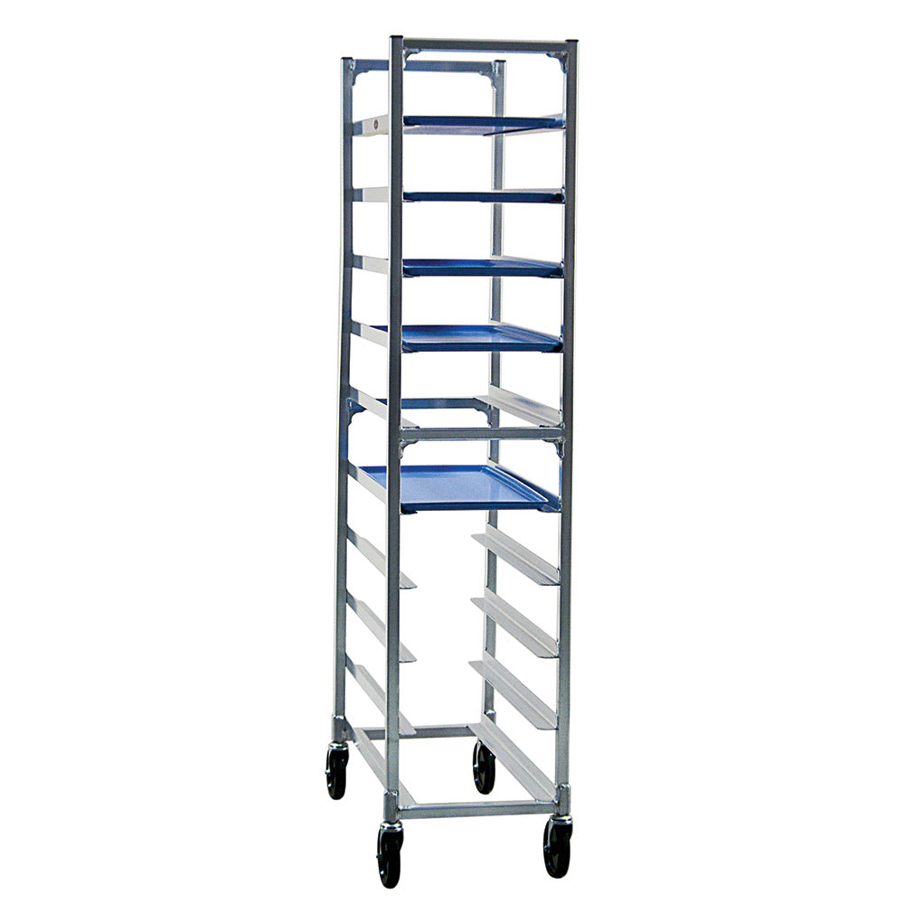 098-1350 29 1/2"W 18 Platter Pan Rack w/ 7 1/2" Bottom Load Slides