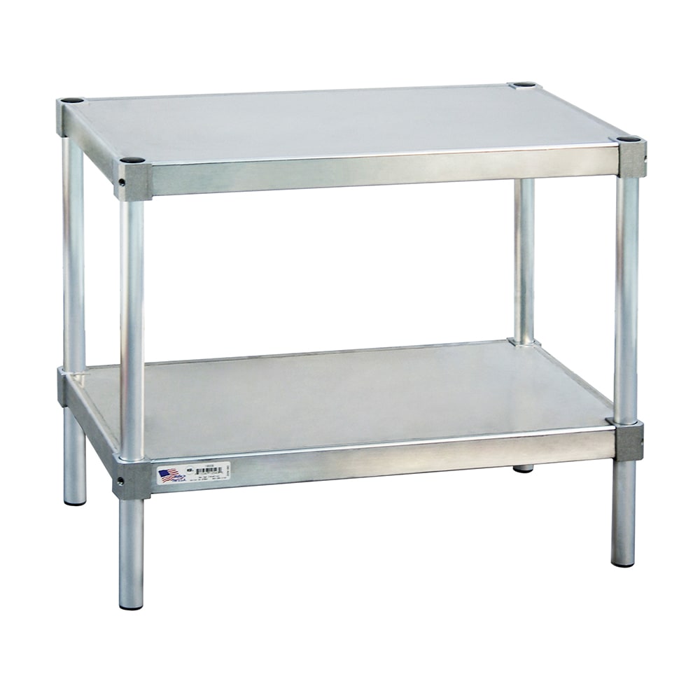 New Age 21836ES36P 36" x 18" Stationary Equipment Stand for General Use, Undershelf